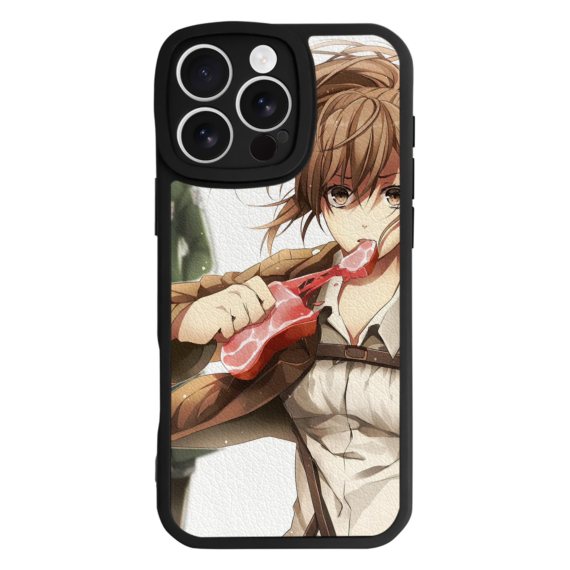 （画像用） 進撃の巨人 Attack on Titan 【iPhone 16シリーズ対応】シリコンスマホケース（レザー調） 材質：シリコン